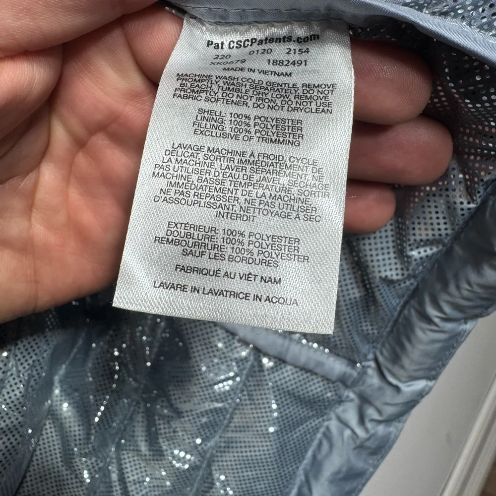 Columbia Women's Sky Blue Puffer Coat - Picture 5 of 7